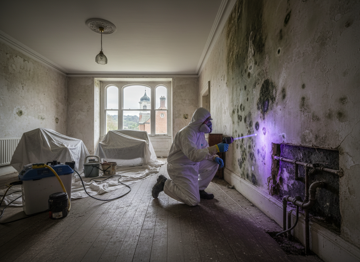 Checking for Mold in Older Winchester Properties After Plumbing Leaks