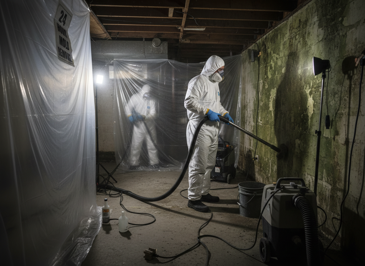 24 hour mold removal in Winchester