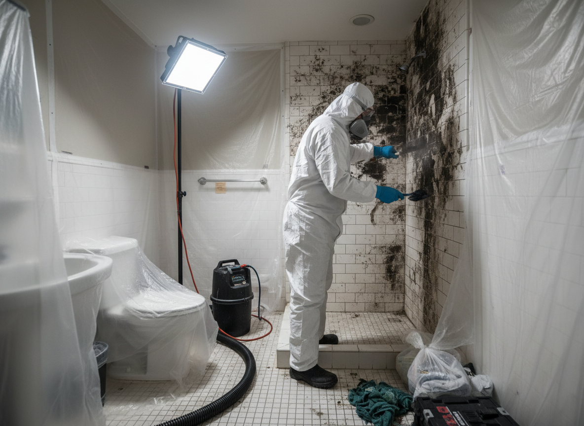 bathroom mold removal service in Winchester