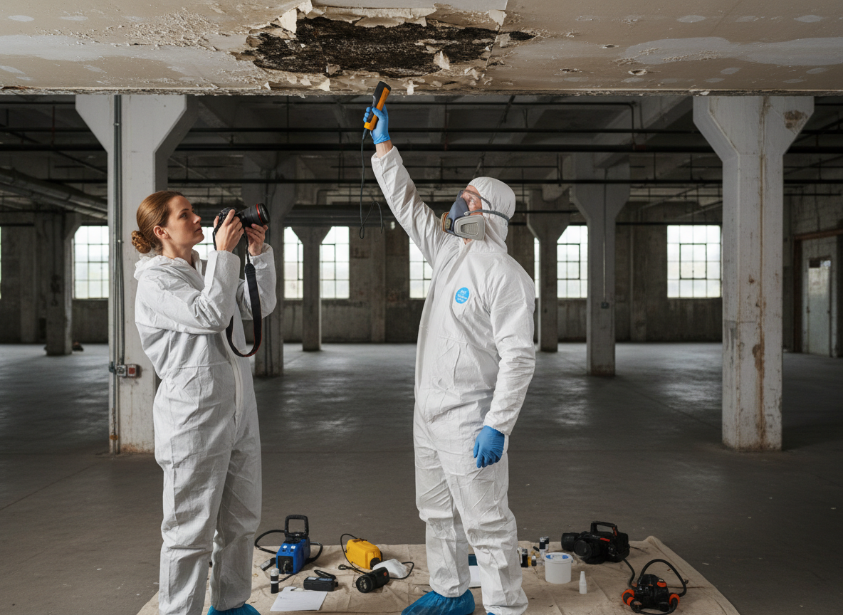 Commercial mold inspection in Winchester