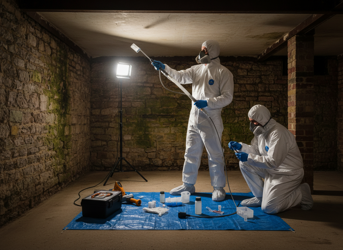 Mold testing near me in Winchester